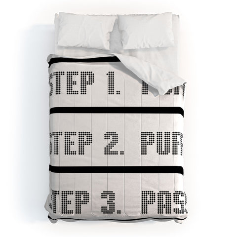 Leeana Benson Puff Puff Pass Comforter