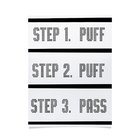 Leeana Benson Puff Puff Pass Poster