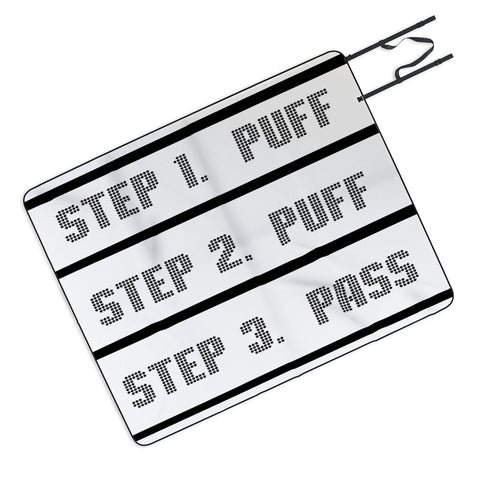 Leeana Benson Puff Puff Pass Picnic Blanket