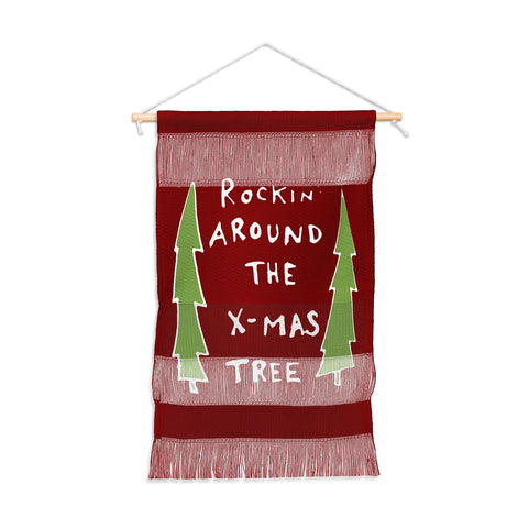 Leeana Benson Rockin Around the Xmas Tree Wall Hanging Portrait