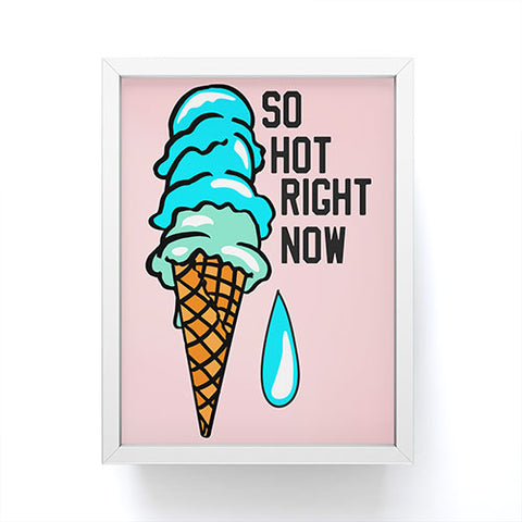 Leeana Benson So Hot rn Framed Mini Art Print