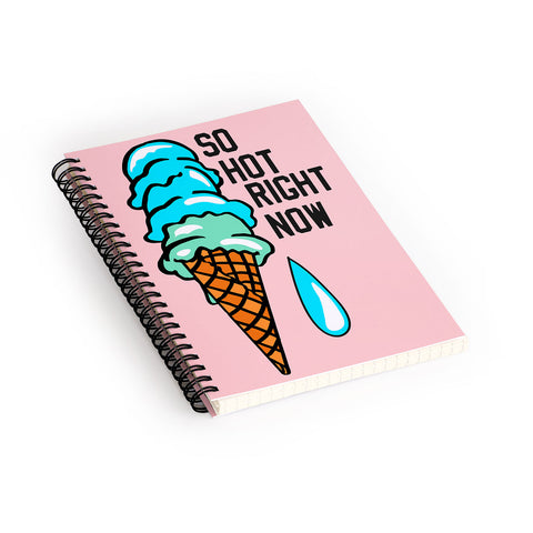 Leeana Benson So Hot rn Spiral Notebook