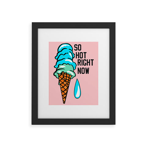 Leeana Benson So Hot rn Framed Art Print
