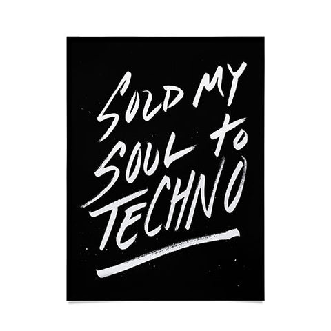 Leeana Benson Sold My Soul To Techno Poster