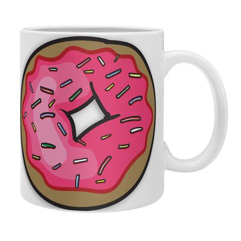 Leeana Benson Strawberry Frosted Donut Coffee Mug