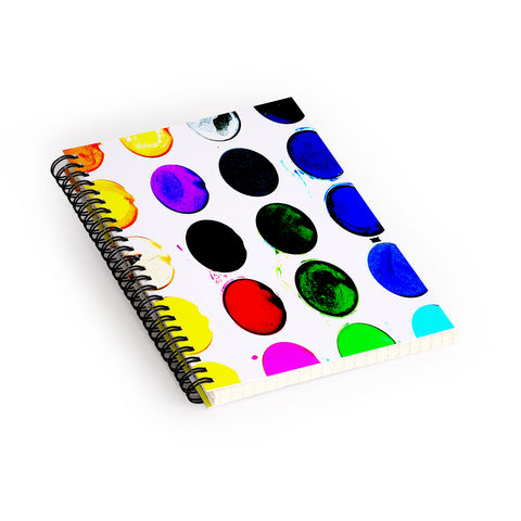 Leeana Benson Techno Watercolor Spiral Notebook