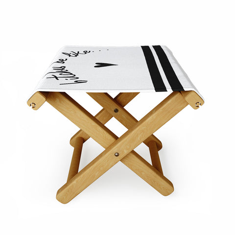 Leeana Benson They Be Like Folding Stool