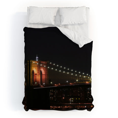 Leonidas Oxby Brooklyn Bridge 2 Duvet Cover