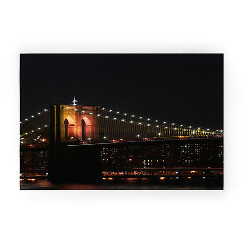 Leonidas Oxby Brooklyn Bridge 2 Welcome Mat