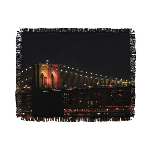 Leonidas Oxby Brooklyn Bridge 2 Throw Blanket