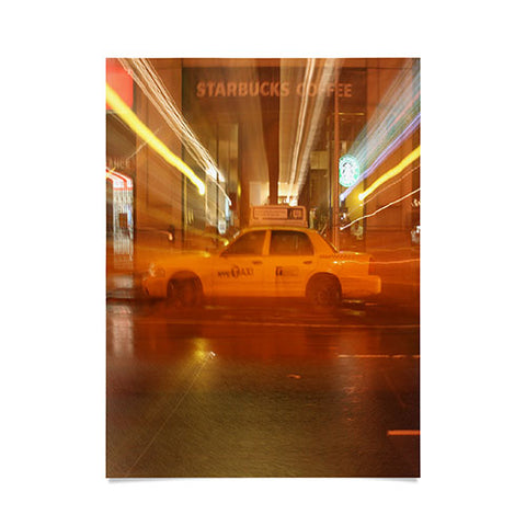 Leonidas Oxby NYC Taxi Poster