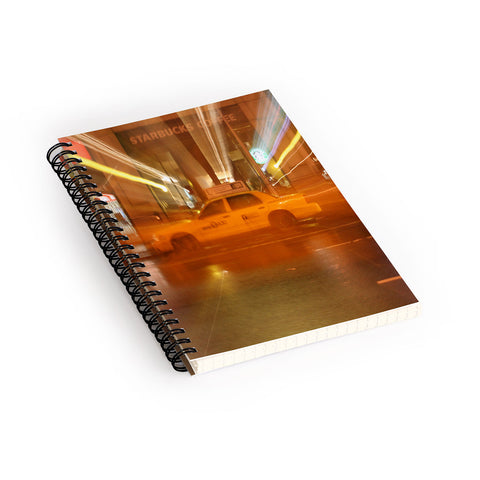Leonidas Oxby NYC Taxi Spiral Notebook