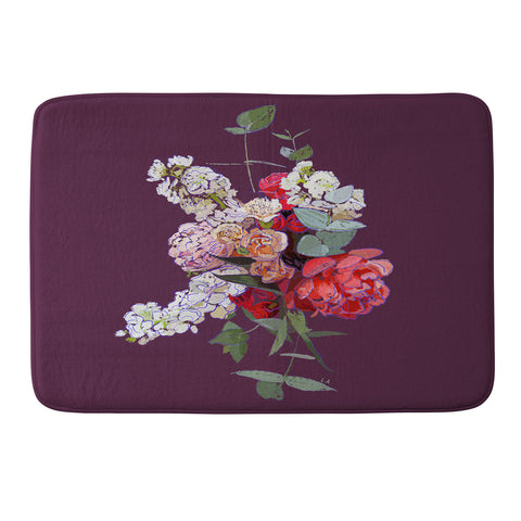 Lisa Angulo Petals 26 Memory Foam Bath Mat