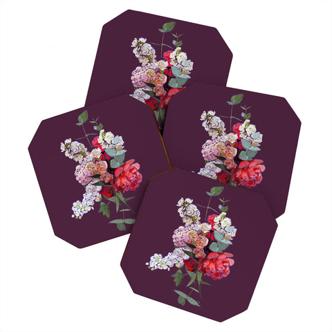 Lisa Angulo Petals 26 Coaster Set