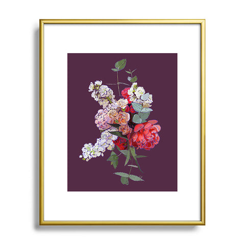 Lisa Angulo Petals 26 Metal Framed Art Print