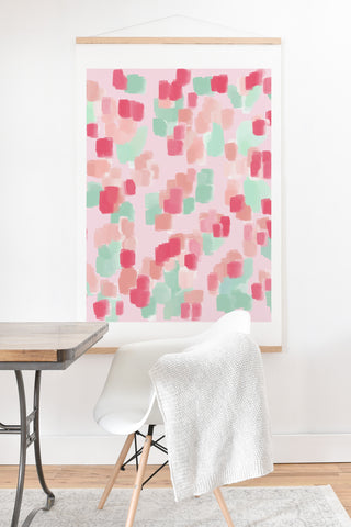 Lisa Argyropoulos Abstract Floral Art Print And Hanger