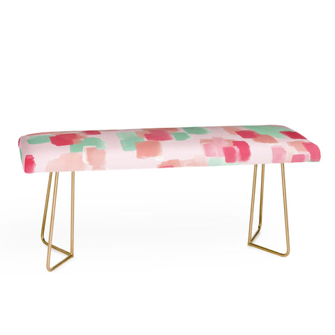 Lisa Argyropoulos Abstract Floral Bench