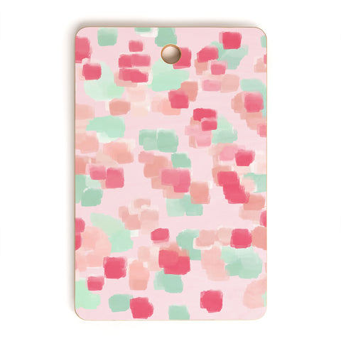 Lisa Argyropoulos Abstract Floral Cutting Board Rectangle
