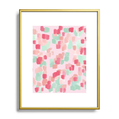 Lisa Argyropoulos Abstract Floral Metal Framed Art Print