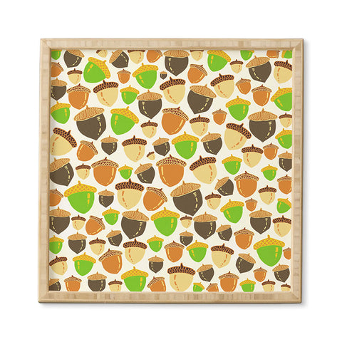 Lisa Argyropoulos Acorns Framed Wall Art