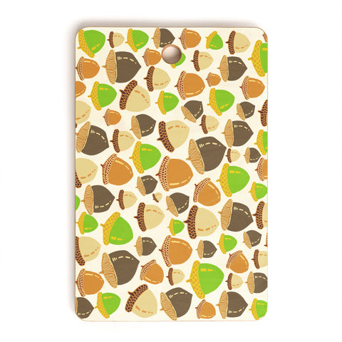 Lisa Argyropoulos Acorns Cutting Board Rectangle