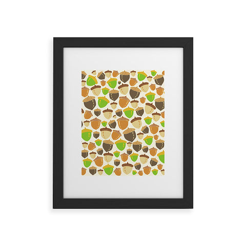 Lisa Argyropoulos Acorns Framed Art Print
