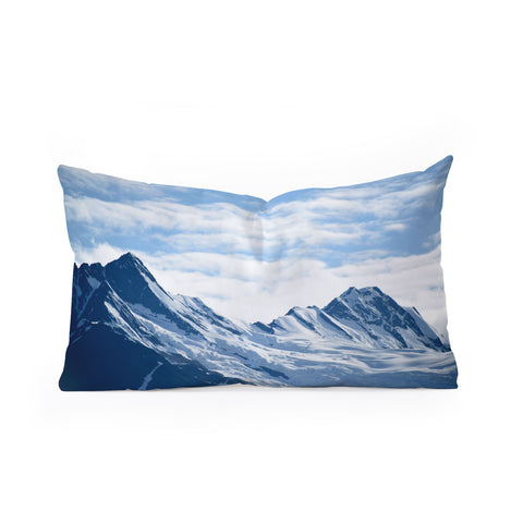 Lisa Argyropoulos Alaskan Blue Oblong Throw Pillow