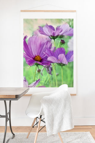 Lisa Argyropoulos Among The Cosmos Art Print And Hanger