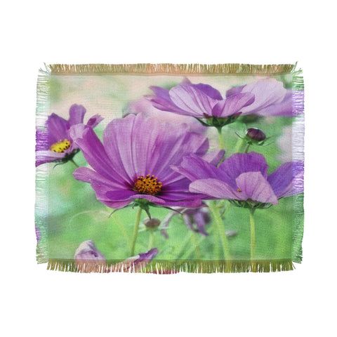 Lisa Argyropoulos Among The Cosmos Throw Blanket