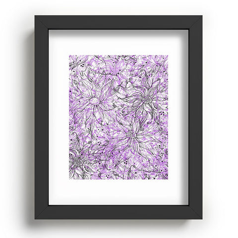 Lisa Argyropoulos Angelica Purple Recessed Framing Rectangle