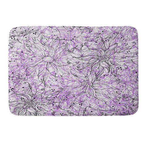 Lisa Argyropoulos Angelica Purple Memory Foam Bath Mat