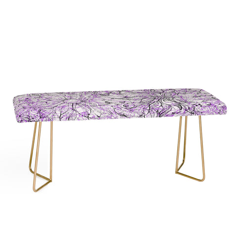 Lisa Argyropoulos Angelica Purple Bench