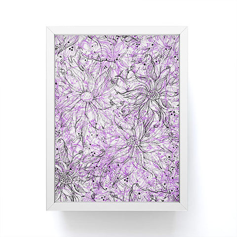Lisa Argyropoulos Angelica Purple Framed Mini Art Print