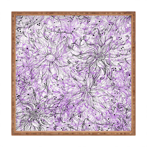 Lisa Argyropoulos Angelica Purple Square Tray