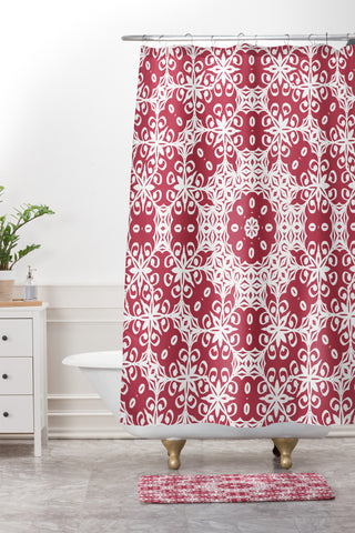 Lisa Argyropoulos Angeline Shower Curtain And Mat