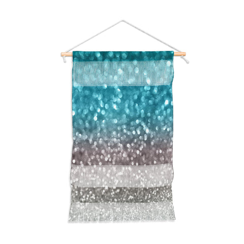 Lisa Argyropoulos Aqua And Gray Wall Hanging Portrait