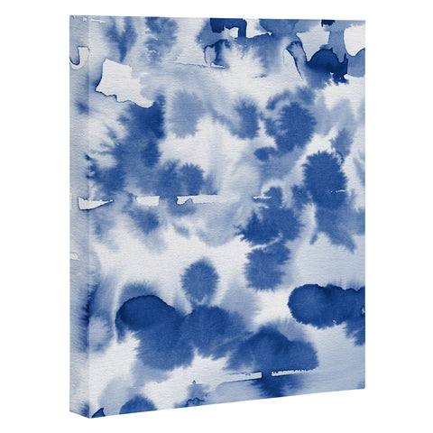 Lisa Argyropoulos Aquatica Denim Blues Art Canvas