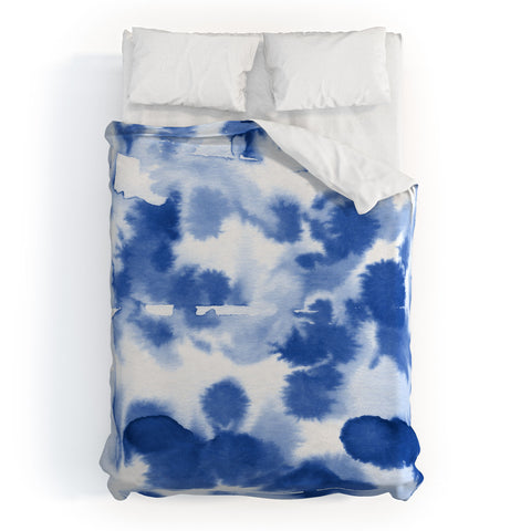 Lisa Argyropoulos Aquatica Denim Blues Duvet Cover