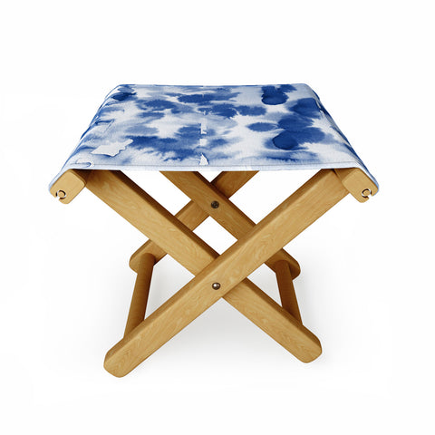 Lisa Argyropoulos Aquatica Denim Blues Folding Stool