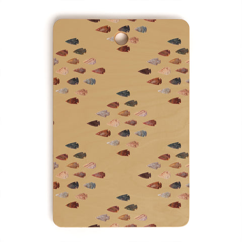 Lisa Argyropoulos Arrowheads Diamond Earth Cutting Board Rectangle