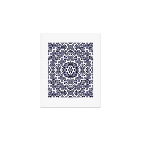 Lisa Argyropoulos Athena Indigo Art Print