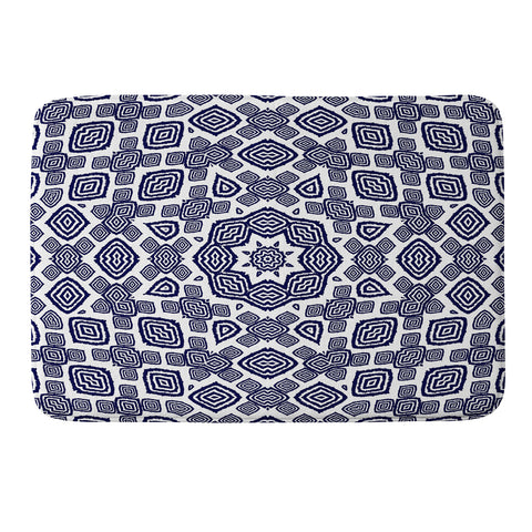 Lisa Argyropoulos Athena Indigo Memory Foam Bath Mat