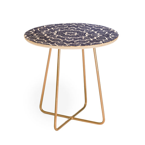 Lisa Argyropoulos Athena Indigo Round Side Table