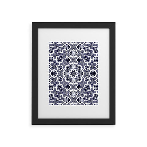 Lisa Argyropoulos Athena Indigo Framed Art Print