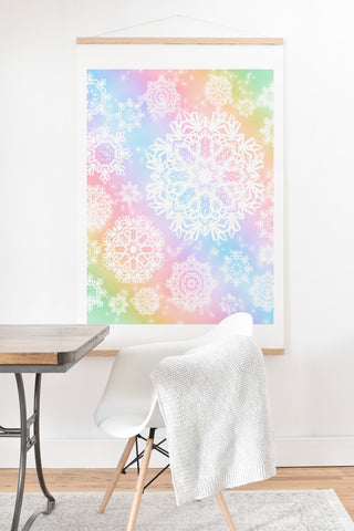 Lisa Argyropoulos Aurora Frost Art Print And Hanger