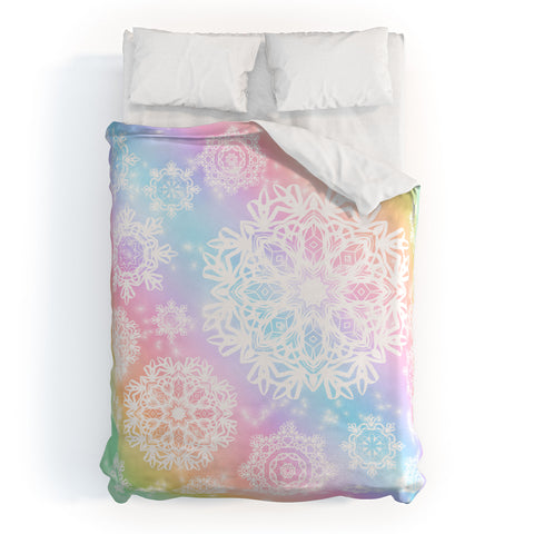 Lisa Argyropoulos Aurora Frost Duvet Cover