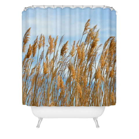 Lisa Argyropoulos Autumn Gold Shower Curtain