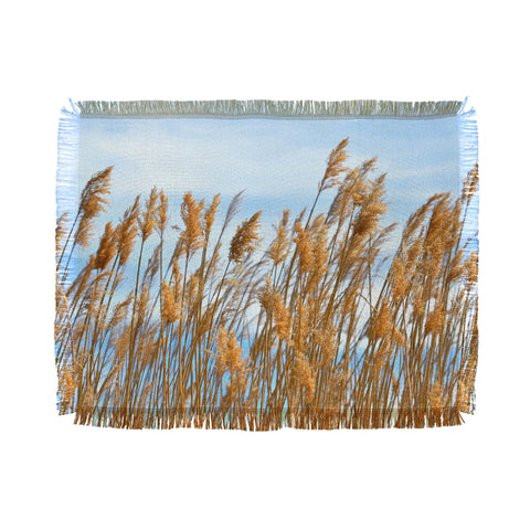 Lisa Argyropoulos Autumn Gold Throw Blanket