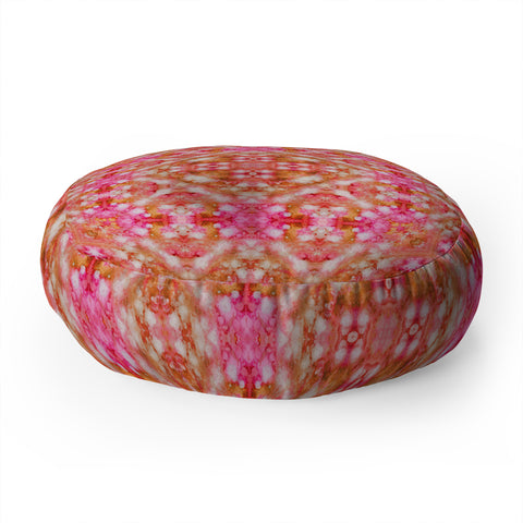 Lisa Argyropoulos Autumn Rapture Kaleido Floor Pillow Round
