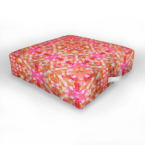 Lisa Argyropoulos Autumn Rapture Kaleido Outdoor Floor Cushion